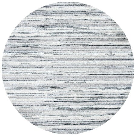 Safavieh Skyler Power Loomed Round Rug; Ivory & Grey - 6 ft. 7 in. x 6 ft. 7 in. SKY121F-6R